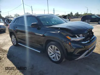 2023 Volkswagen Atlas SE z VIN 1V2JE2CA7PC201035, wystawiony jako Copart lot #46666655 z przebiegiem 28 193 mil mil oraz Szkoda całkowita • Salvage title. Historia ofert i sprzedaży dostępna na DreamBid. Obrazek 4.