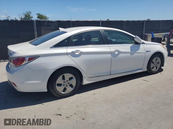 2012 Hyundai Sonata Hybrid z VIN KMHEC4A42CA032867, wystawiony jako Copart lot #61369295 z przebiegiem 151 751 mil mil oraz Czysty tytuł • Clean title. Historia ofert i sprzedaży dostępna na DreamBid. Obrazek 3.