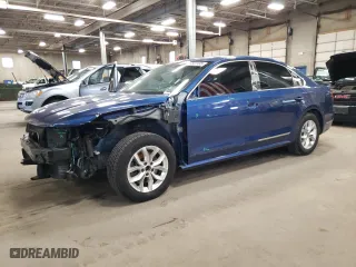 2016 Volkswagen Passat 1.8T S with VIN 1VWAT7A31GC015559, listed as a Copart auction lot 53822195 with 106,709 mi miles and Salvage Title. Bid and sale history available at carsss.com. Image 1.