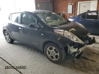 2011 Nissan LEAF SL-e with VIN JN1AZ0CP0BT008767, listed as a Copart auction lot 49310855 with 125,719 mi miles and Salvage Title. Bid and sale history available at carsss.com. Image 4.