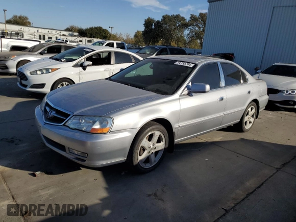 2003 Acura TL Type S w/Navigation System with VIN 19UUA569X3A022959, listed as a Copart auction lot 74133704 with 0 mi miles and Salvage Title. Bid and sale history available at carsss.com. Image 1.