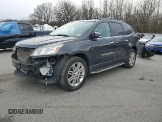 2015 Chevrolet Traverse LT with VIN 1GNKRGKD9FJ256171, listed as a Copart auction lot 45539855 with 0 mi miles and Salvage Title. Bid and sale history available at carsss.com. Image 1.