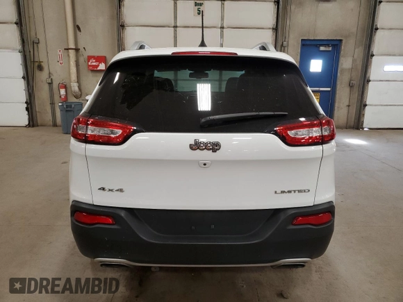 2017 Jeep Cherokee Limited with VIN 1C4PJMDS7HW658860, listed as a Copart auction lot 48559645 with 129,861 mi miles and Salvage Title. Bid and sale history available at carsss.com. Image 6.