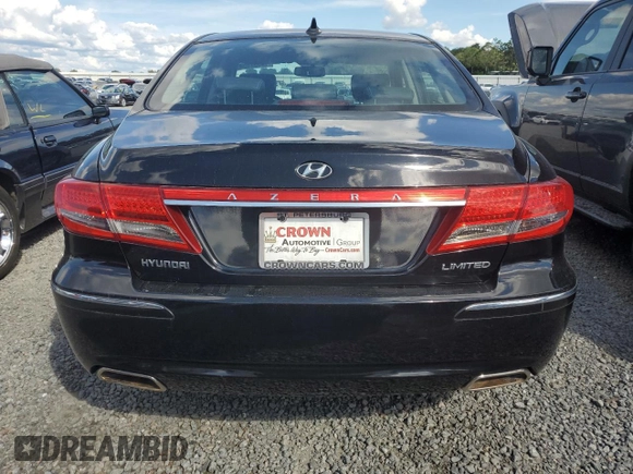 2011 Hyundai Azera Limited z VIN KMHFC4DF3BA537090, wystawiony jako Copart lot #74337554 z przebiegiem Nie podano mil oraz Szkoda całkowita • Salvage title. Historia ofert i sprzedaży dostępna na DreamBid. Obrazek 6.