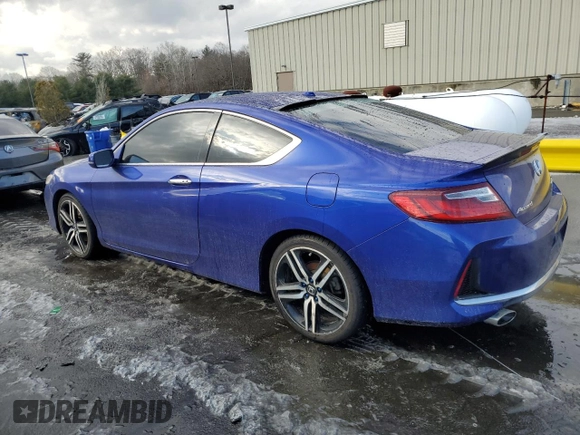 2016 Honda Accord Touring with VIN 1HGCT2B03GA004174, listed as a Copart auction lot 44200755 with 109,888 mi miles and Salvage Title. Bid and sale history available at DreamBid. Image 2.