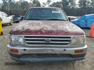 1996 Toyota T100 DX with VIN JT4TN12D0T0021827, listed as a Copart auction lot 44328465 with 253,582 mi miles and Salvage Title. Bid and sale history available at carsss.com. Image 5.