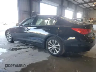2017 Infiniti Q50 Signature Edition with VIN JN1EV7AP5HM735799, listed as a Copart auction lot 49099925 with 73,007 mi miles and Salvage Title. Bid and sale history available at DreamBid. Image 2.