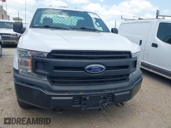 2018 Ford F-150 XL with VIN 1FTMF1CB9JKE60752, listed as a IAAI auction lot 42546643 with 28,346 mi miles and . Bid and sale history available at DreamBid. Image 12.