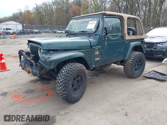 1999 Jeep Wrangler Sahara with VIN 1J4FY49S7XP440582, listed as a IAAI auction lot 41967151 with 163,710 mi miles and . Bid and sale history available at DreamBid. Image 17.