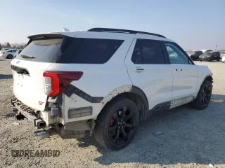 2020 Ford Explorer ST with VIN 1FM5K8GC7LGA29212, listed as a Copart auction lot 43271295 with 117,836 mi miles and Salvage Title. Bid and sale history available at carsss.com. Image 3.