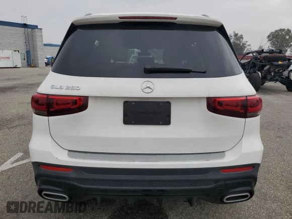 2021 Mercedes-Benz GLB 250 z VIN W1N4M4GB2MW114873, wystawiony jako Copart lot #54711375 z przebiegiem 48 916 mil mil oraz Szkoda całkowita • Salvage title. Historia ofert i sprzedaży dostępna na DreamBid. Obrazek 6.