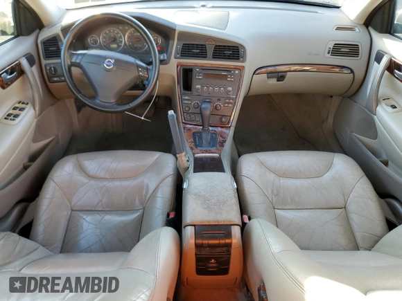 2005 Volvo S60 with VIN YV1RH592452471950, listed as a Copart auction lot 81043554 with 169,279 mi miles and Clean Title. Bid and sale history available at carsss.com. Image 8.