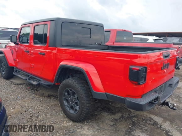2023 Jeep Gladiator Sport S z VIN 1C6HJTAG4PL544871, wystawiony jako IAAI lot #42382428 z przebiegiem 33 453 mil mil oraz . Historia ofert i sprzedaży dostępna na DreamBid. Obrazek 3.