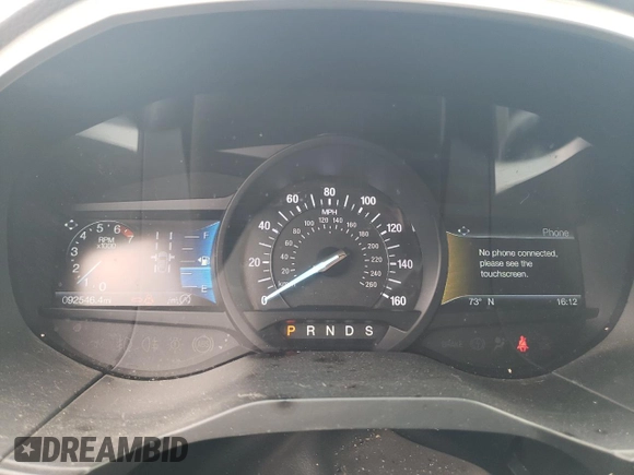 2020 Ford Edge SEL with VIN 2FMPK4J90LBA17571, listed as a Copart auction lot 60316135 with 92,546 mi miles and Salvage title. Bid and sale history available at DreamBid. Image 9.