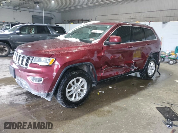 2019 Jeep Grand Cherokee Laredo E with VIN 1C4RJFAG4KC635355, listed as a Copart auction lot 42049675 with 71,968 mi miles and Salvage Title. Bid and sale history available at carsss.com. Image 1.