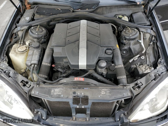 2006 Mercedes-Benz S-Class 3.7L with VIN WDBNF67J86A479131, listed as a Copart auction lot 88977915 with 104,741 mi miles and Clean Title. Bid and sale history available at carsss.com. Image 11.