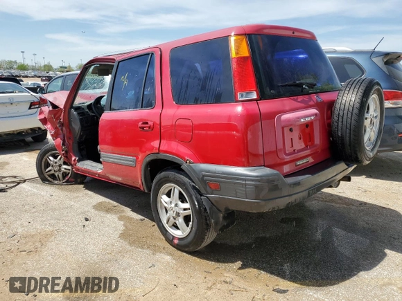 2000 Honda CR-V EX with VIN JHLRD186XYC029772, listed as a Copart auction lot 48406483 with 0 mi miles and Salvage Title. Bid and sale history available at carsss.com. Image 2.