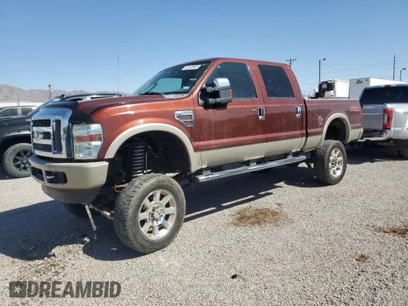 2008 Ford F-250 XL with VIN 1FTSW21R28EC23591, listed as a Copart auction lot 52433965 with 119,669 mi miles and Salvage title. Bid and sale history available at DreamBid. Image 1.