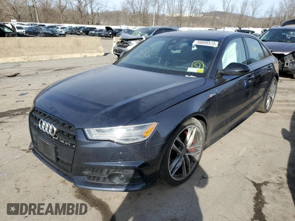 2017 Audi A6 Competition Prestige with VIN WAUF3AFC9HN038198, listed as a Copart auction lot 39899373 with 35,671 mi miles. Bid and sale history available at carsss.com. Image 1.