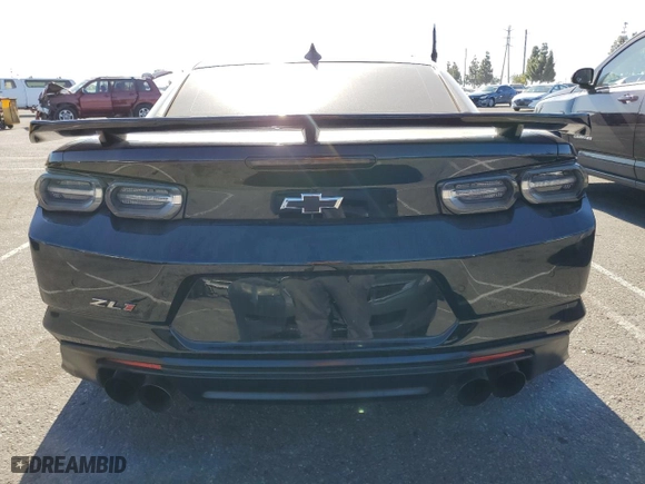 2019 Chevrolet Camaro ZL1 with VIN 1G1FJ1R63K0157568, listed as a Copart auction lot 84853084 with 18,780 mi miles and Clean Title. Bid and sale history available at carsss.com. Image 6.