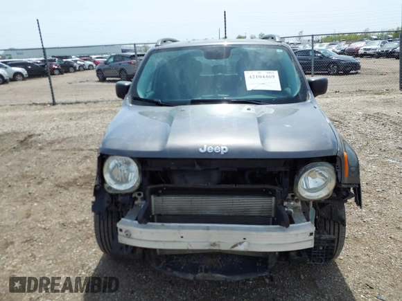 2017 Jeep Renegade Sport с VIN ZACCJBAB6HPG64055, выставлен на аукционе IAAI как лот 42104469 с пробегом 125 897 миль миль и . История ставок и продаж доступна на DreamBid. Изображение 12.