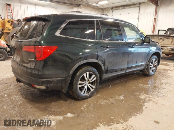 2016 Honda Pilot EX-L with VIN 5FNYF6H58GB012753, listed as a IAAI auction lot 41139479 with 175,842 mi miles and . Bid and sale history available at DreamBid. Image 4.