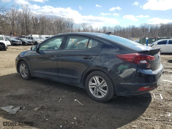 2020 Hyundai Elantra SEL with VIN 5NPD84LF2LH549434, listed as a Copart auction lot 45963445 with 66,606 mi miles and Salvage Title. Bid and sale history available at carsss.com. Image 2.