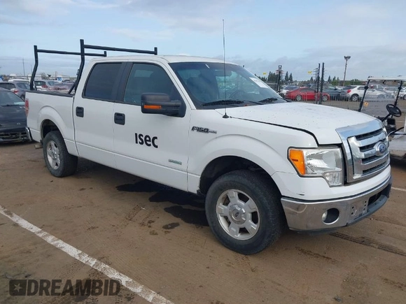 2012 Ford F-150 XL with VIN 1FTFW1CT2CFA43454, listed as a IAAI auction lot 41902293 with 236,605 mi miles. Bid and sale history available at carsss.com. Image 1.