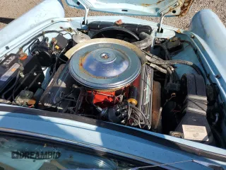 1958 Ford Thunderbird with VIN D7FH157160, listed as a Copart auction lot 80858054 with 16,024 mi miles and Salvage Title. Bid and sale history available at DreamBid. Image 11.