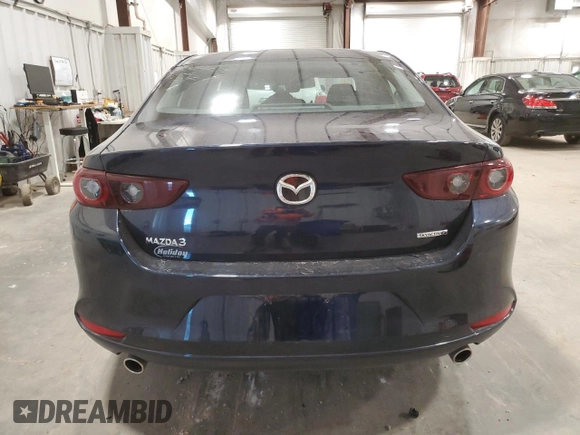 2024 Mazda 3 S with VIN 3MZBPAAM7RM416873, listed as a Copart auction lot 78707464 with 9,443 mi miles and Salvage Title. Bid and sale history available at DreamBid. Image 6.