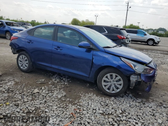 2021 Hyundai Accent SE with VIN 3KPC24A63ME150733, listed as a Copart auction lot 64594614 with 71,234 mi miles and Salvage Title. Bid and sale history available at carsss.com. Image 4.