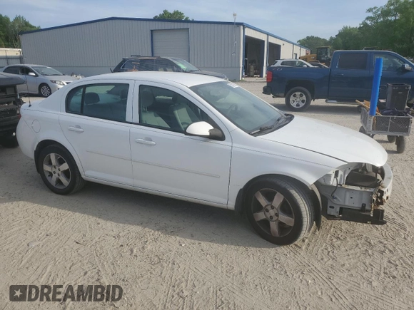 2010 Chevrolet Cobalt 1LT with VIN 1G1AD5F5XA7143399, listed as a Copart auction lot 53881985 with 121,598 mi miles and Salvage Title. Bid and sale history available at DreamBid. Image 4.