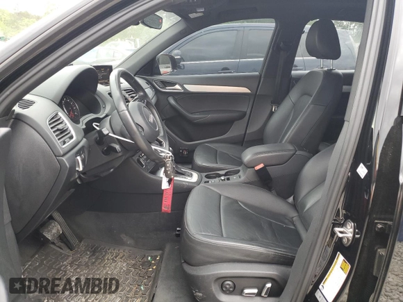 2018 Audi Q3 Premium with VIN WA1BCCFS3JR016128, listed as a Copart auction lot 53683375 with 71,172 mi miles and Salvage title. Bid and sale history available at DreamBid. Image 7.