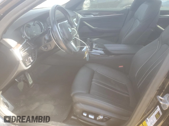 2019 BMW 5 Series 530e xDrive with VIN WBAJB1C52KB376702, listed as a Copart auction lot 59770805 with 85,375 mi miles and Clean title. Bid and sale history available at DreamBid. Image 7.