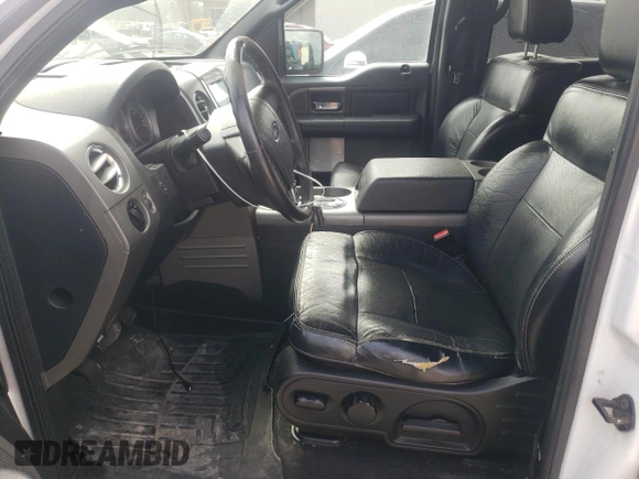 2005 Ford F-150 XLT with VIN 1FTPW14565FA53704, listed as a Copart auction lot 48850845 with 271,318 mi miles and Salvage Title. Bid and sale history available at carsss.com. Image 7.