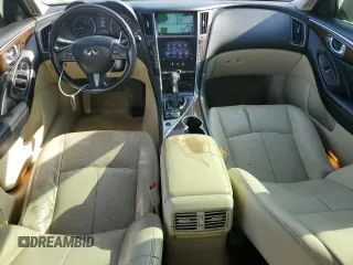 2014 Infiniti Q50 Premium with VIN JN1BV7AP3EM680901, listed as a Copart auction lot 64096895 with 105,495 mi miles and Clean title. Bid and sale history available at DreamBid. Image 8.