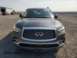 2024 Infiniti QX80 LUXE with VIN JN8AZ2AE4R9328471, listed as a Copart auction lot 69869294 with 17,071 mi miles and Clean Title. Bid and sale history available at carsss.com. Image 5.