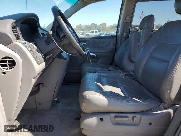 2004 Honda Odyssey EX-L with VIN 5FNRL18964B008117, listed as a Copart auction lot 46295495 with Not Provided miles and Salvage Title. Bid and sale history available at DreamBid. Image 7.