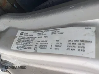 2005 GMC Canyon z VIN 1GTCS198758124006, wystawiony jako IAAI lot #42479296 z przebiegiem 209 245 mil mil oraz . Historia ofert i sprzedaży dostępna na DreamBid. Obrazek 9.
