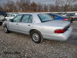 1996 Mercury Grand Marquis GS with VIN 2MELM74W8TX653415, listed as a Copart auction lot 85582734 with 187,282 mi miles and Salvage Title. Bid and sale history available at DreamBid. Image 2.