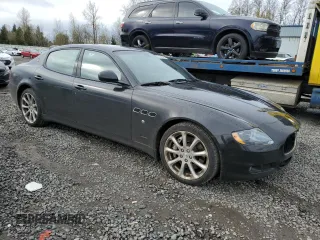 2011 Maserati Quattroporte S z VIN ZAM39JKA2B0055322, wystawiony jako Copart lot #51386055 z przebiegiem 78 818 mil mil oraz Czysty tytuł • Clean title. Historia ofert i sprzedaży dostępna na DreamBid. Obrazek 4.