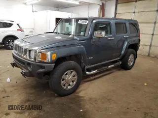 2006 Hummer H3 with VIN 5GTDN136268196079, listed as a Copart auction lot 77108094 with 114,255 mi miles and Clean Title. Bid and sale history available at carsss.com. Image 1.