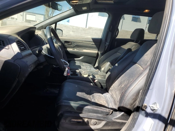 2023 Honda Odyssey Sport with VIN 5FNRL6H77PB052532, listed as a Copart auction lot 50596275 with 23,457 mi miles and Salvage Title. Bid and sale history available at carsss.com. Image 7.