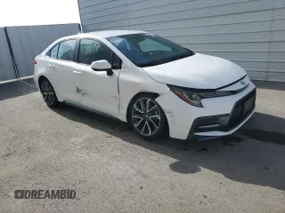 2021 Toyota Corolla SE with VIN 5YFS4MCE3MP072639, listed as a Copart auction lot 54574045 with 67,606 mi miles and Clean Title. Bid and sale history available at DreamBid. Image 4.