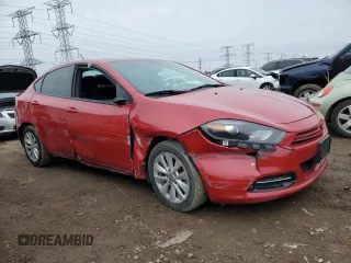 2014 Dodge Dart SXT with VIN 1C3CDFBB0ED716162, listed as a Copart auction lot 51711055 with 174,671 mi miles and Clean Title. Bid and sale history available at carsss.com. Image 4.