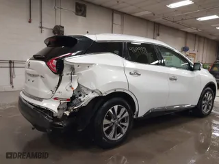 2015 Nissan Murano S with VIN 5N1AZ2MG6FN257877, listed as a IAAI auction lot 41699818 with 76,025 mi miles. Bid and sale history available at carsss.com. Image 6.