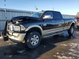 2015 Ram 2500 Laramie Longhorn with VIN 3C6UR5LL1FG520438, listed as a Copart auction lot 87127664 with 100,422 mi miles and Clean title. Bid and sale history available at DreamBid. Image 1.
