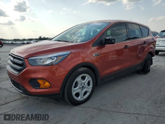 2019 Ford Escape S with VIN 1FMCU0F71KUA59085, listed as a Copart auction lot 60250375 with 227,114 mi miles and Salvage title. Bid and sale history available at DreamBid. Image 1.