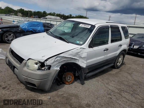 2003 Ford Escape XLT Popular 2 with VIN 1FMYU93133KD76423, listed as a Copart auction lot 57780455 with 98,779 mi miles and Salvage title. Bid and sale history available at DreamBid. Image 1.