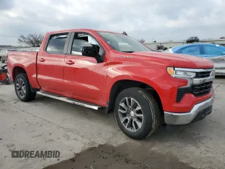 2023 Chevrolet Silverado 1500 LT with VIN 2GCPACED8P1152082, listed as a Copart auction lot 49238035 with 30,032 mi miles and Salvage Title. Bid and sale history available at DreamBid. Image 4.